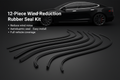 Revora Silent Seal — Complete 12-Piece Tesla Door & Cabin Noise Elimination Kit (Model 3, Y, S, X)